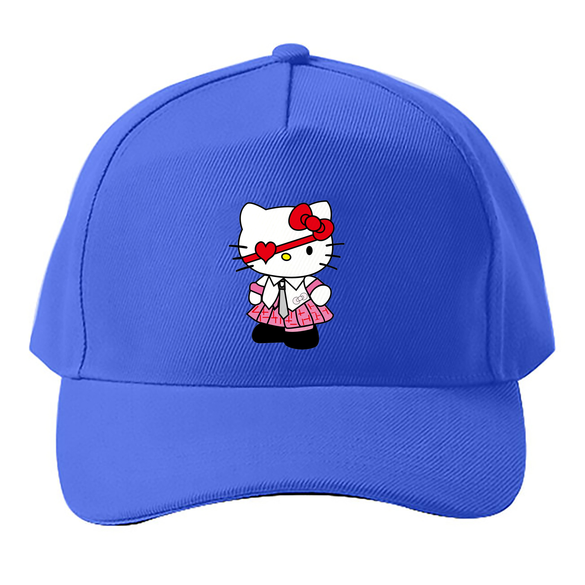 （画像用） Hello Kitty ハローキティ ベースボールキャップ 綿100％ 男女兼用 帽子 スポーツ